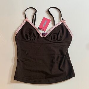 Edikted Brown and Pink Camisole